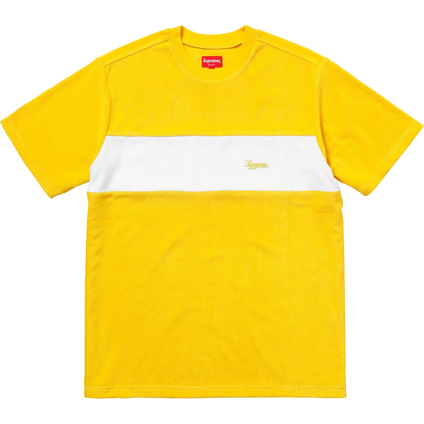 Chest Stripe Terry Top view 4